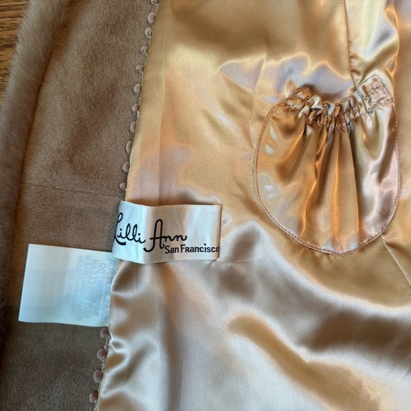 Vintage 1970s Lilli Ann Faux Fur Suede Jacket - Picture 9 of 14